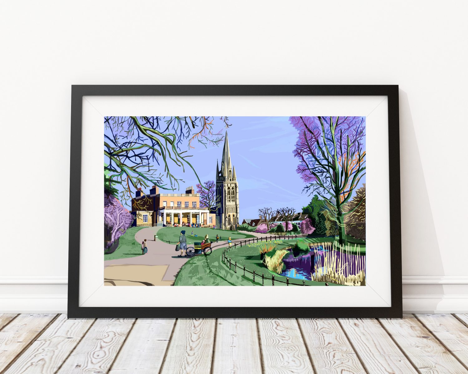 Clissold Park, Stoke Newington Art Print