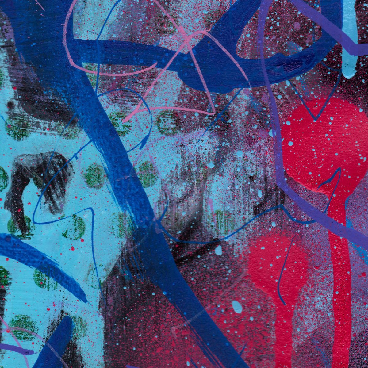 A3 framed original artwork - Urban Contemporary Art - ‘Lost Time'