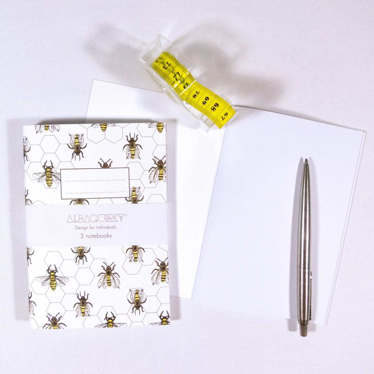 A6 Notebook set - 3 blank notebooks - 'Meadow Me'