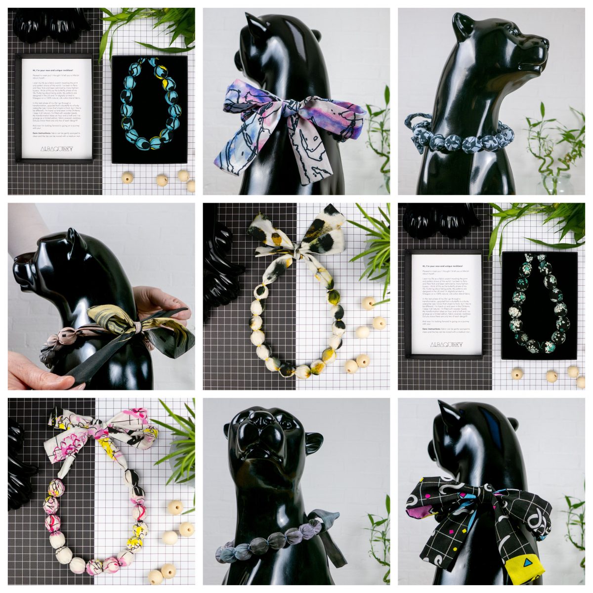 Albaquirky necklace gift certificate - printable instant gift