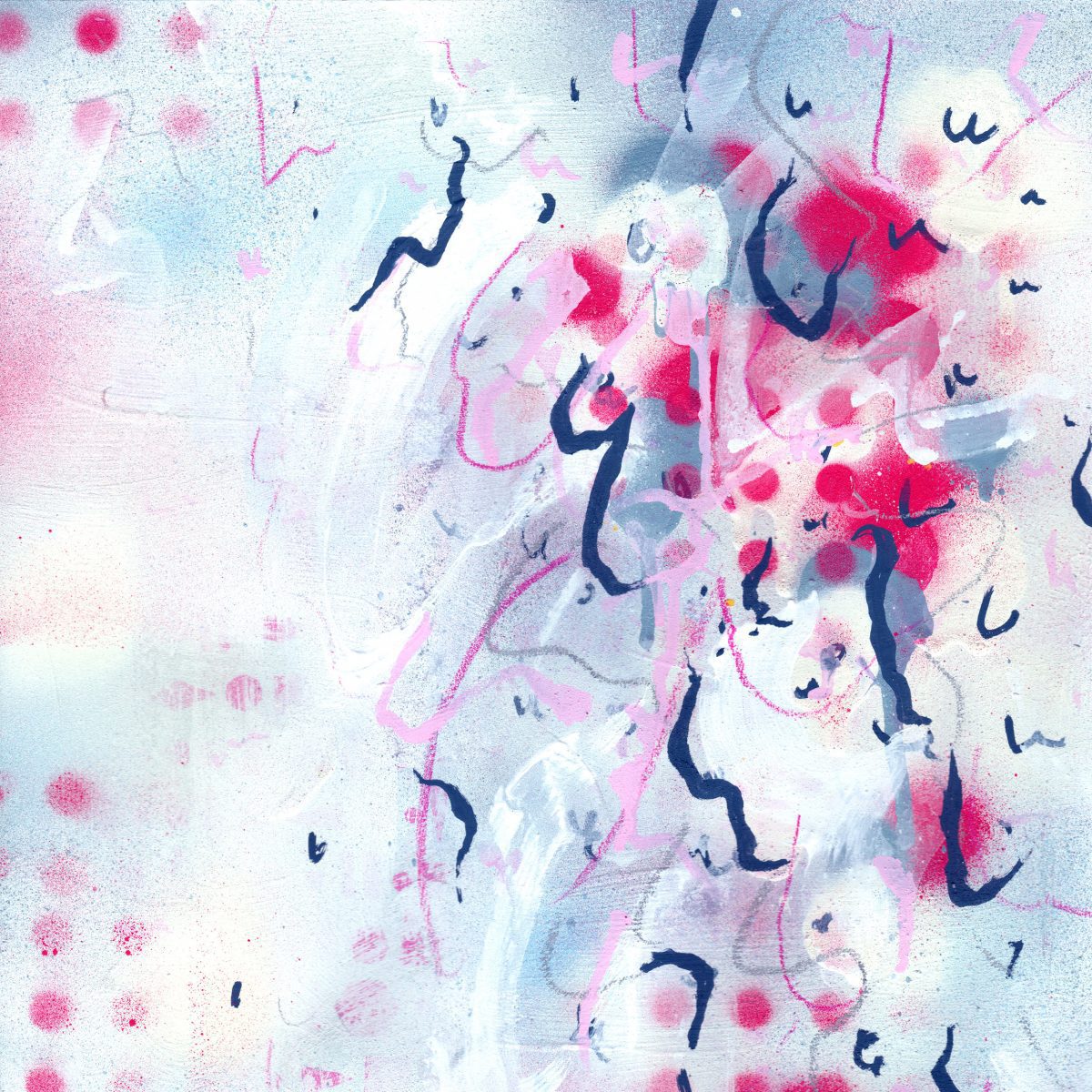 A3 framed original artwork - Urban Contemporary Art - ‘Valentine'