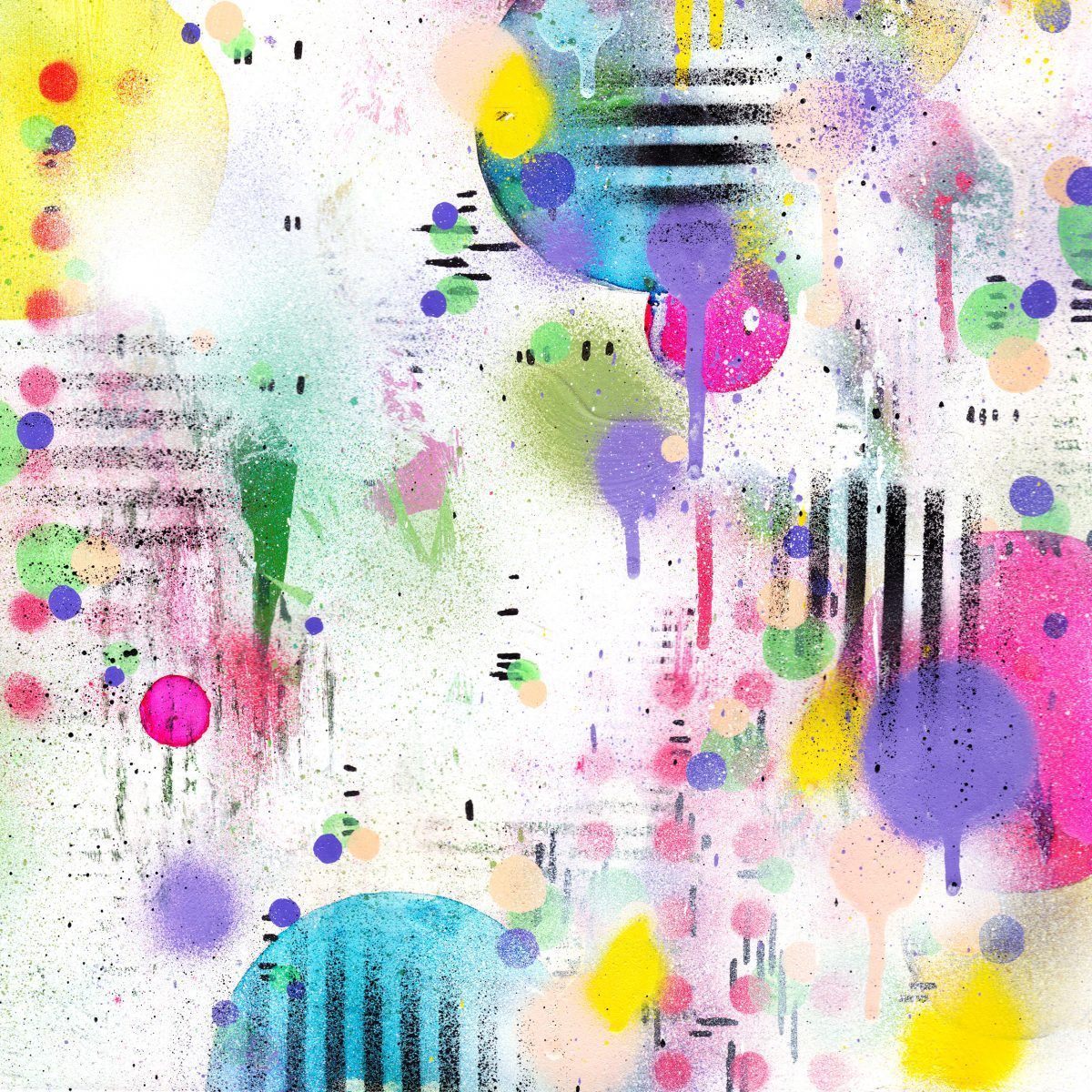 A3 framed original artwork - Urban Contemporary Art - ‘Fairground attraction'