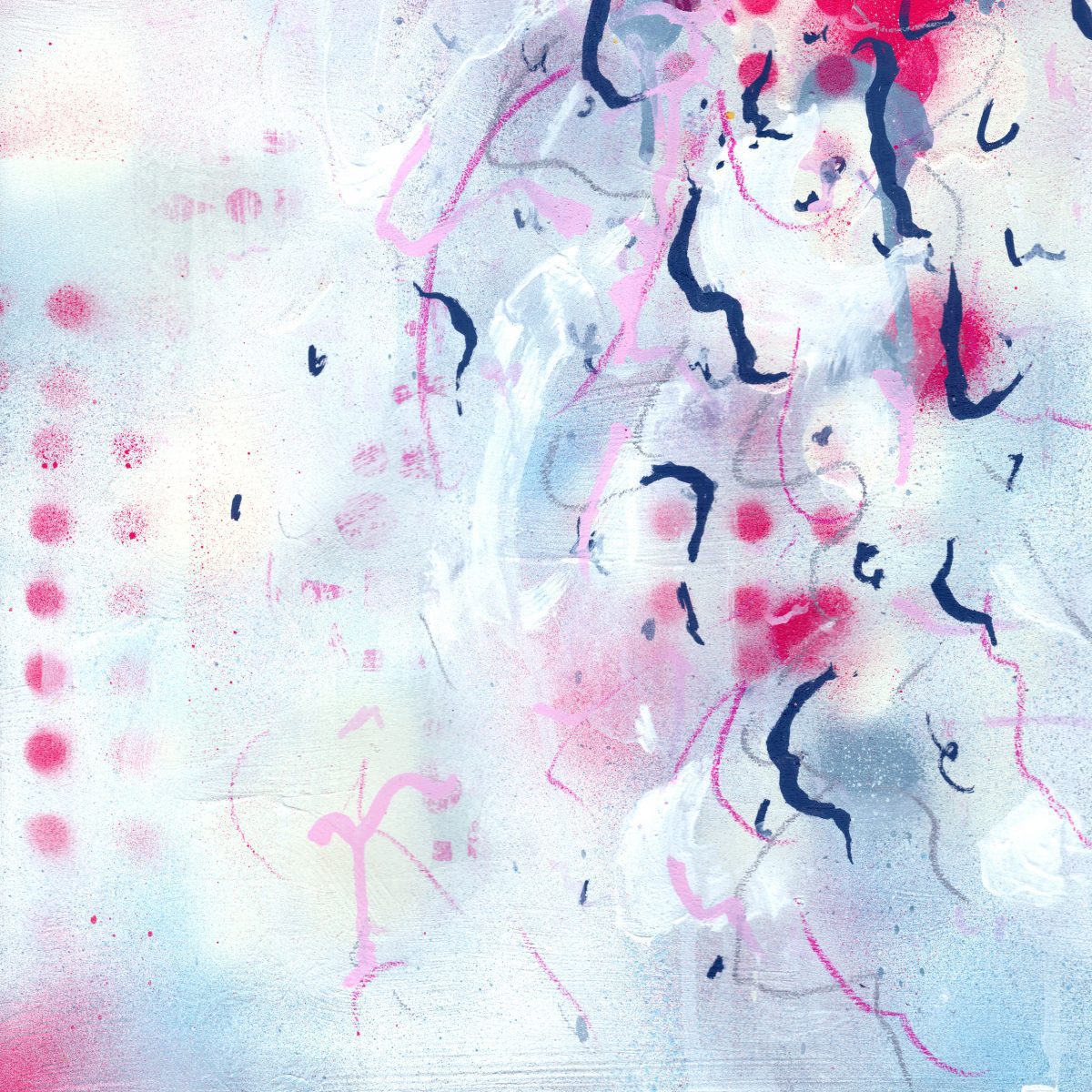 A3 framed original artwork - Urban Contemporary Art - ‘Valentine'