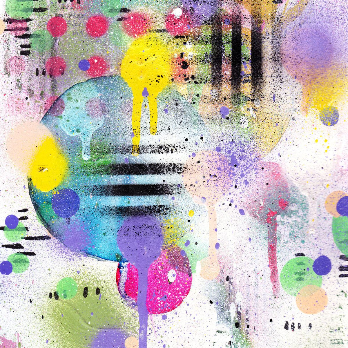 A3 framed original artwork - Urban Contemporary Art - ‘Fairground attraction'