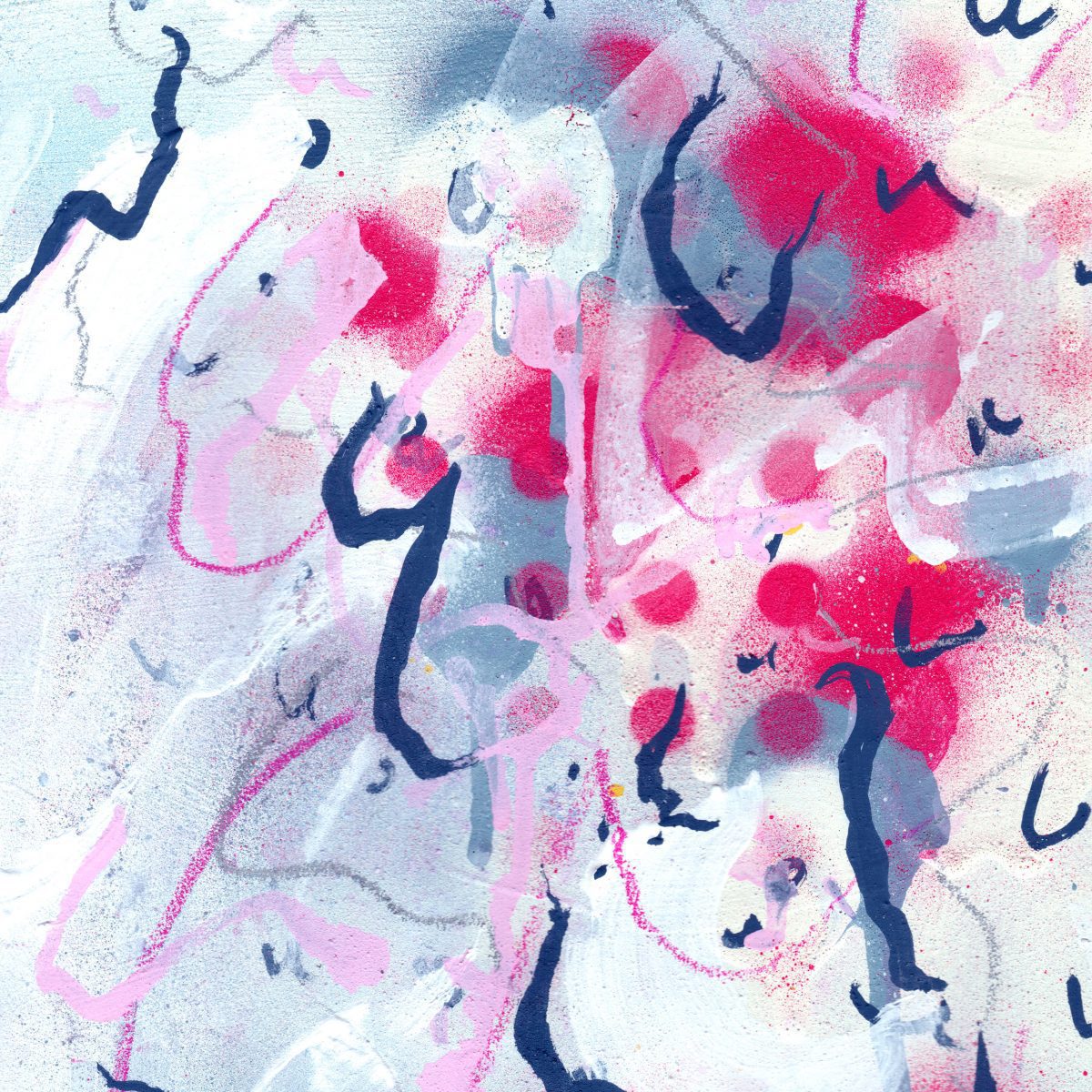 A3 framed original artwork - Urban Contemporary Art - ‘Valentine'