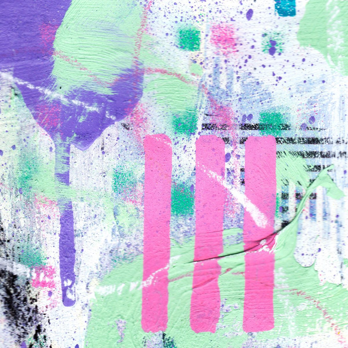 A3 framed original artwork - Urban Contemporary Art - ‘Spring'