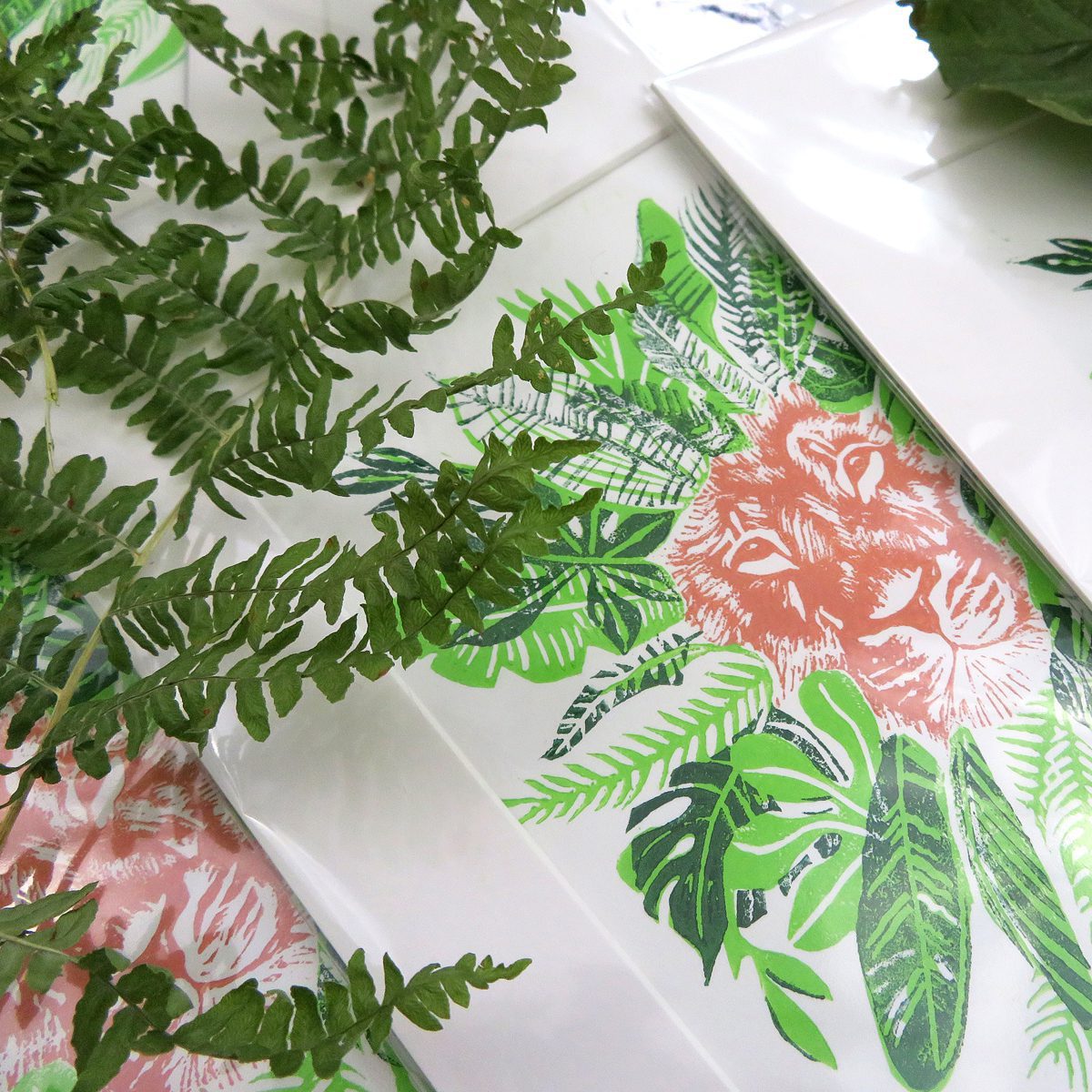 'Hakuna Matata' Limited Edition Linocut Print