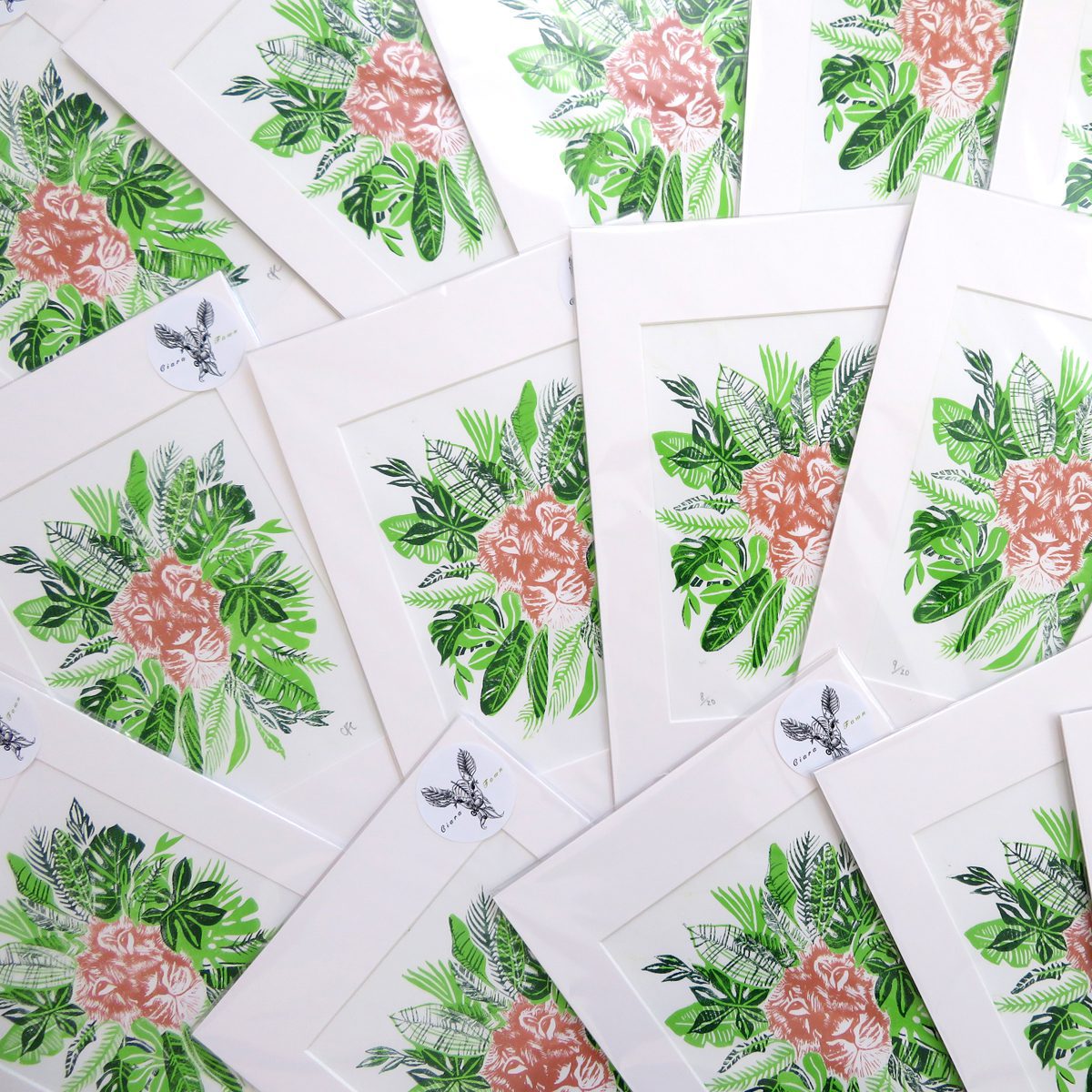 'Hakuna Matata' Limited Edition Linocut Print
