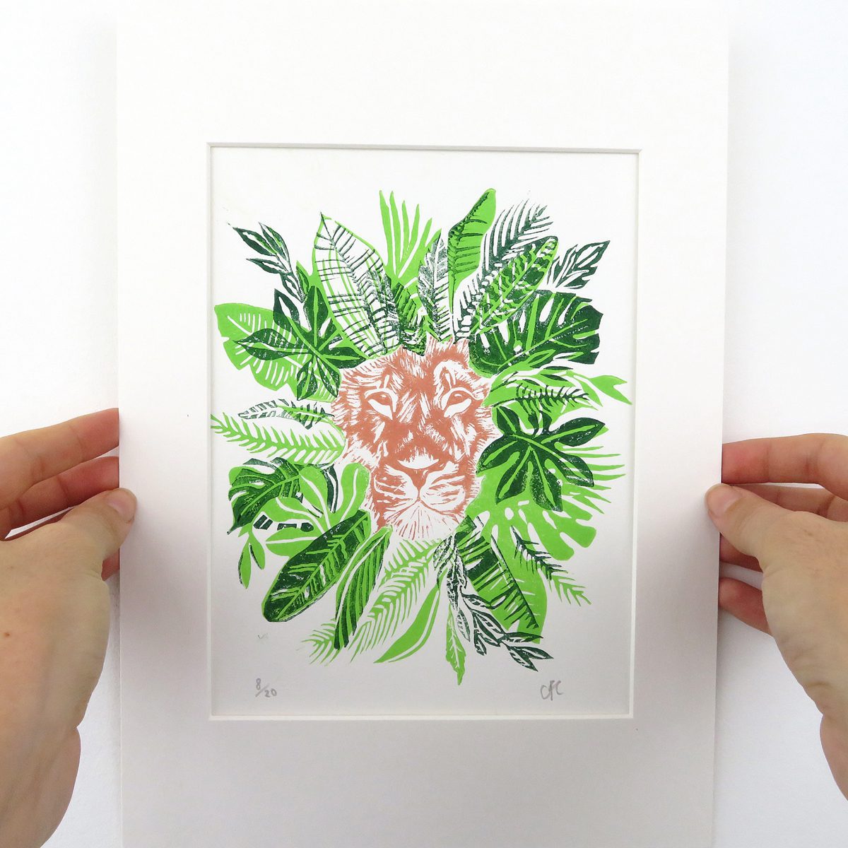'Hakuna Matata' Limited Edition Linocut Print
