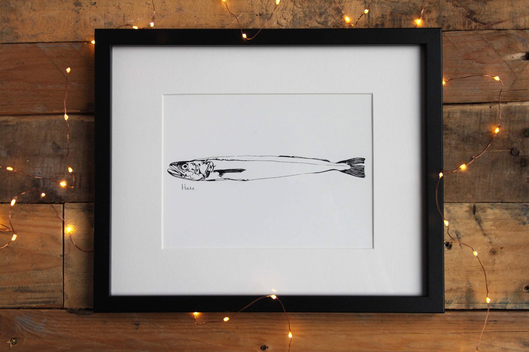 Little Hake print