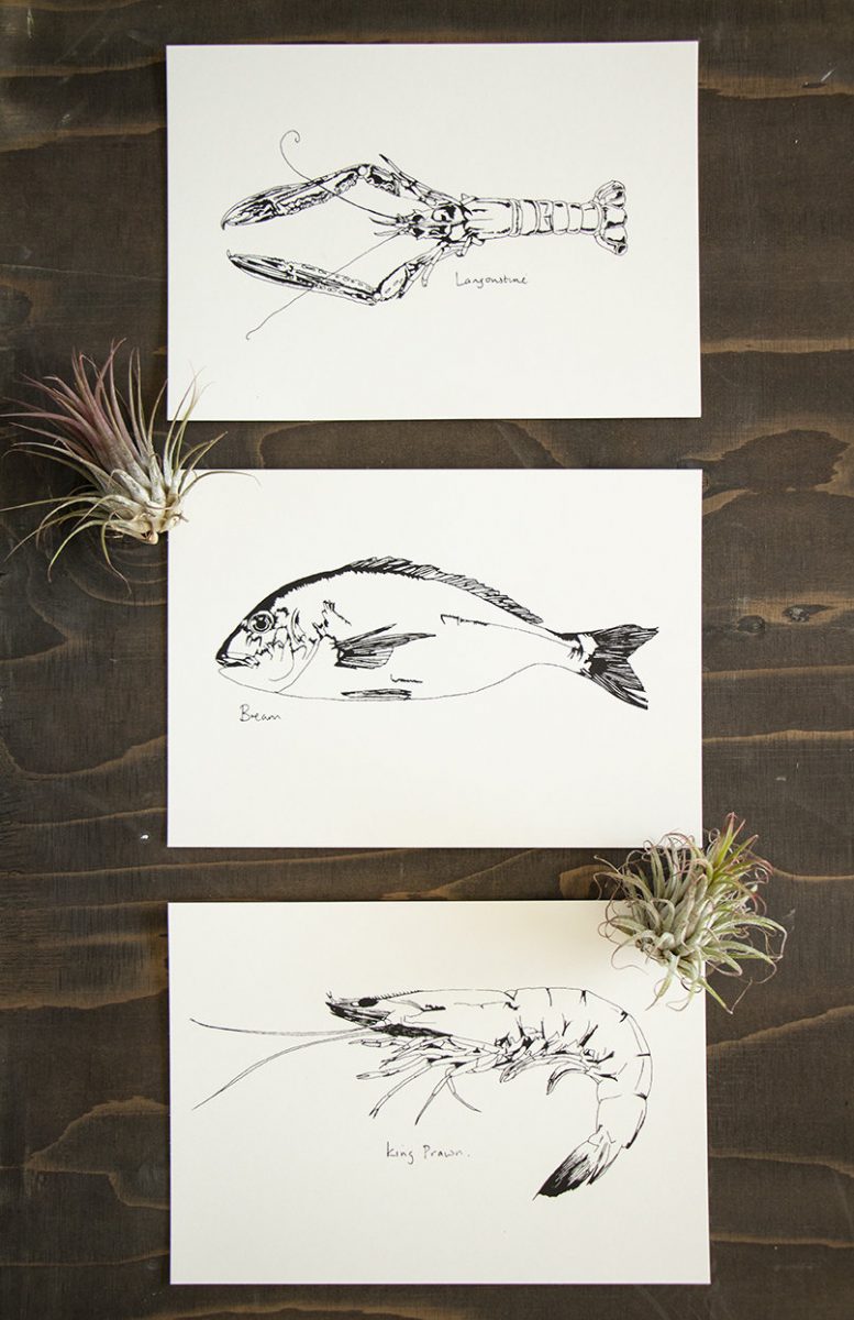 Little Langoustine print