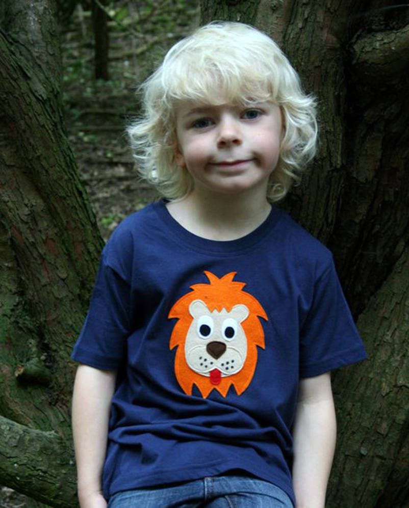 Kids Lion T'Shirt 2-7 years