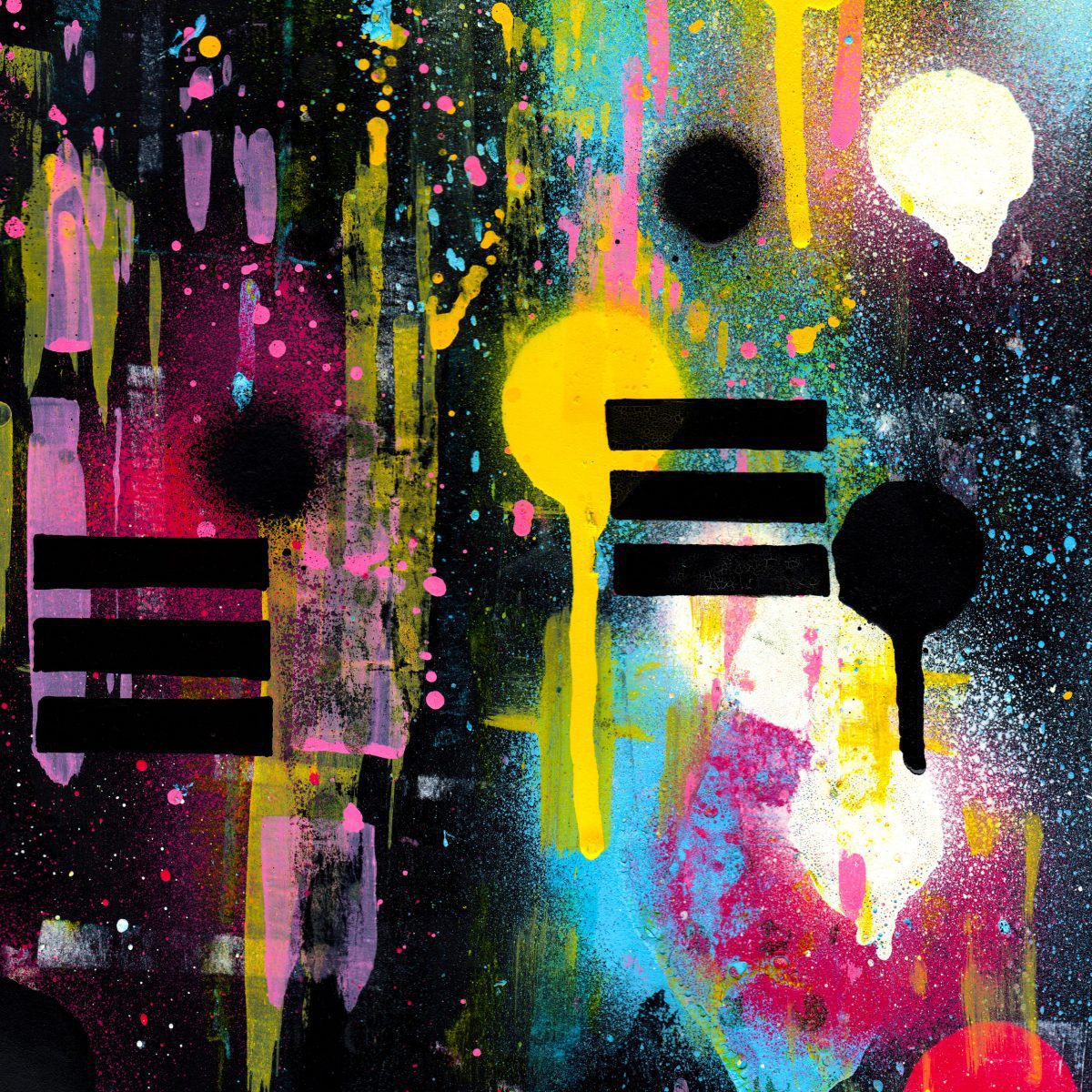 A3 print - 'City lights'