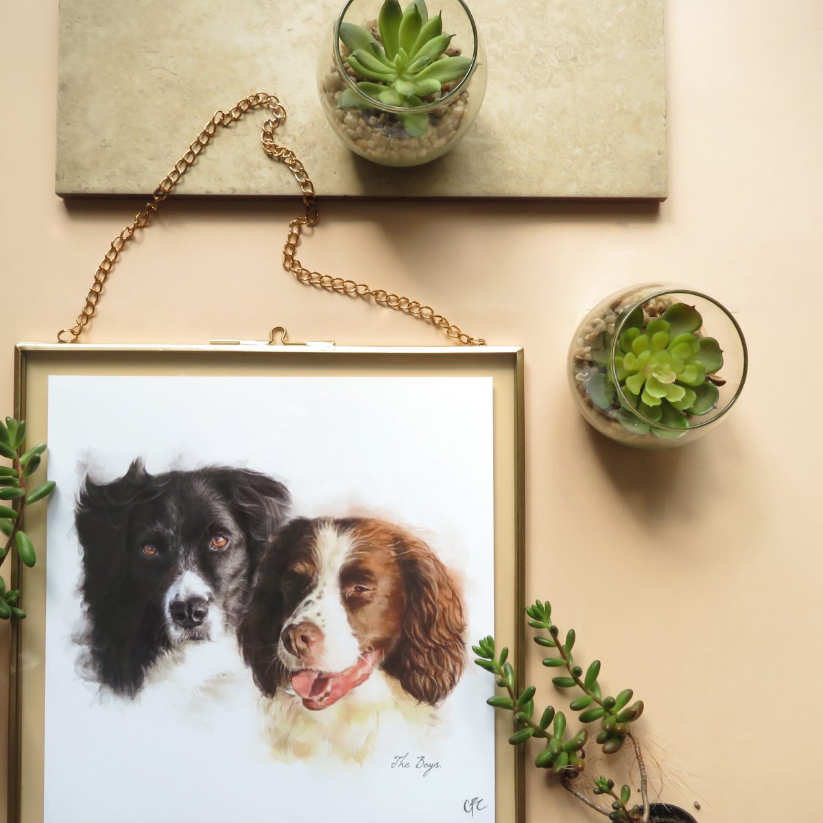Bespoke Illustrated Pet Portrait