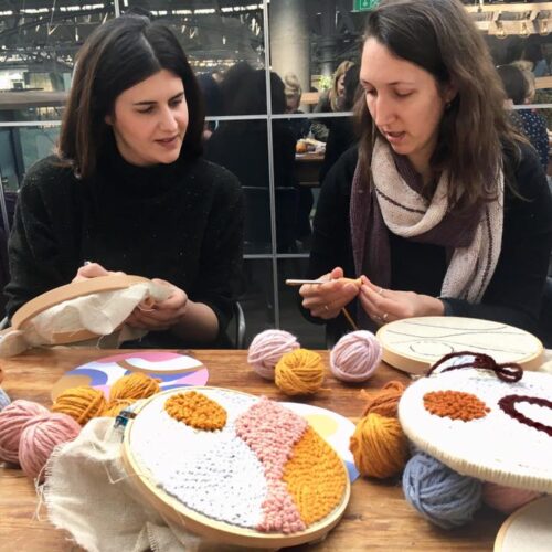 the-modern-crafter-workshop Beginner Punch Needle Workshop