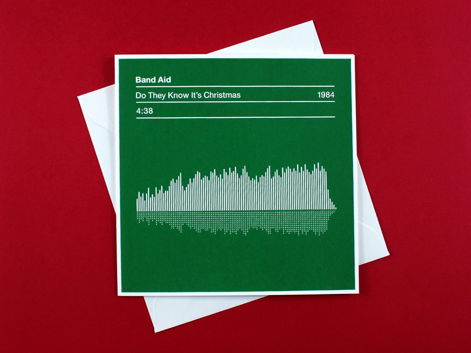 BandAid Christmas Card