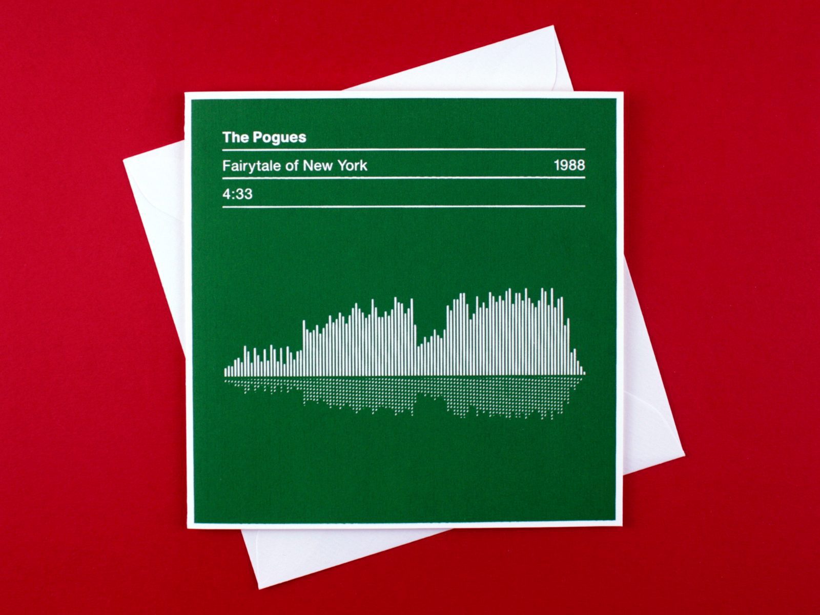 The Pogues Fairytale of New York Christmas Card