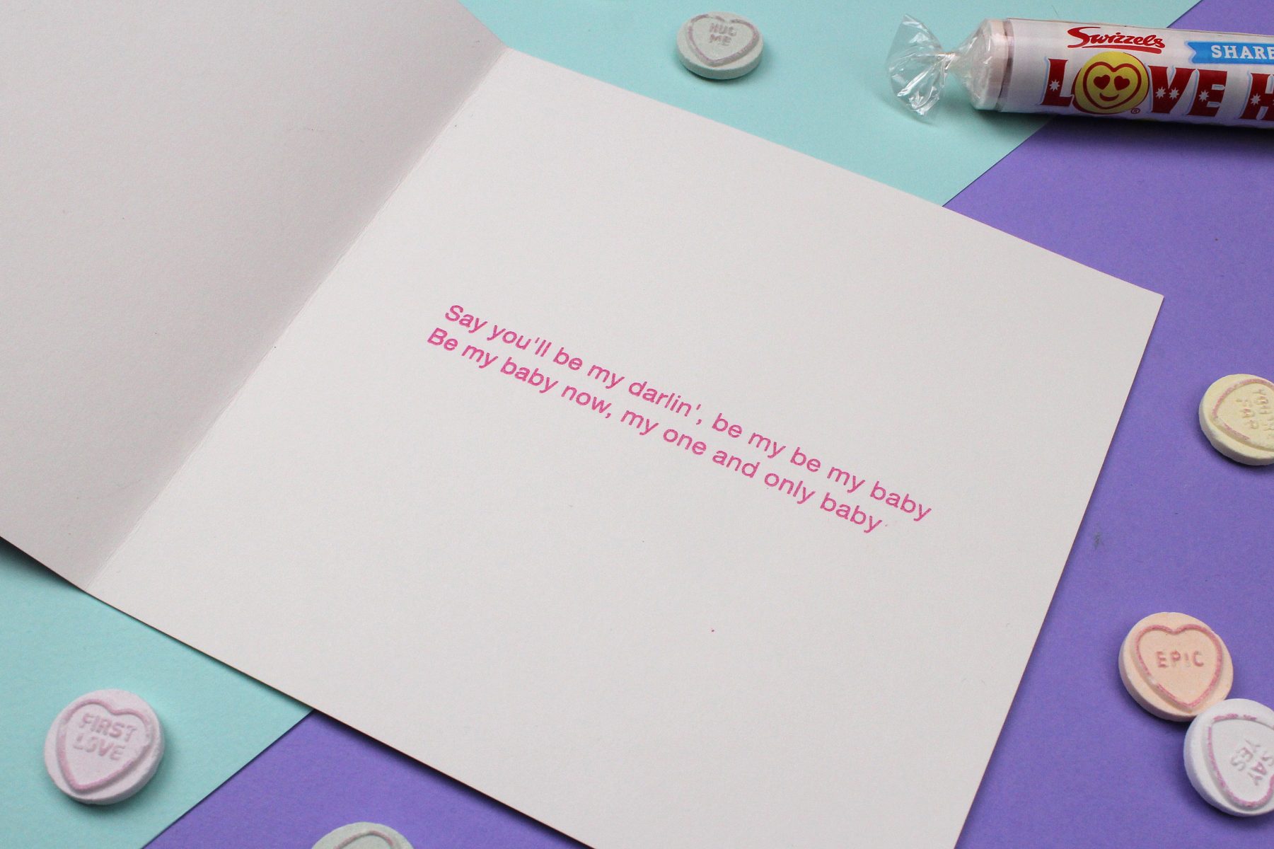 The Ronettes Valentine’s card
