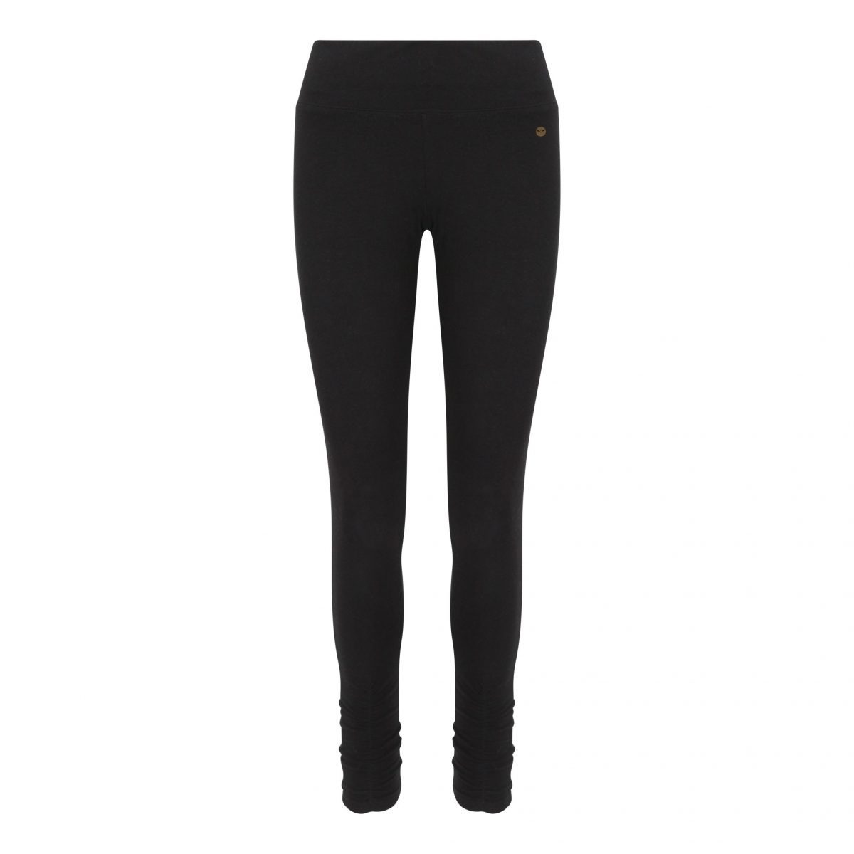Ruched Bottom Leggings Black