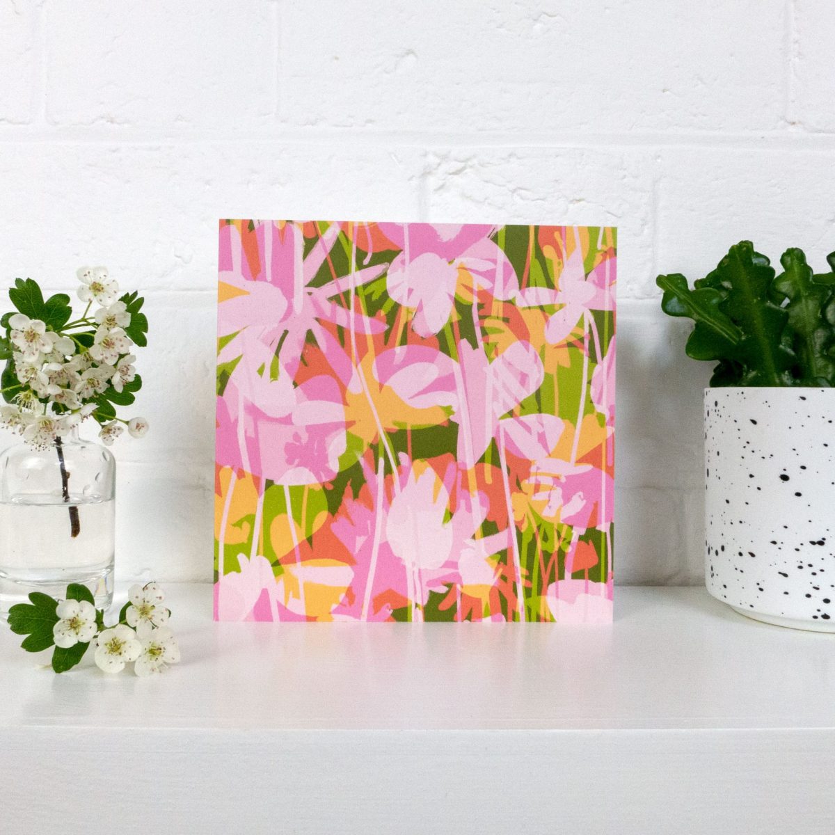 Greetings card set - 'Floral'