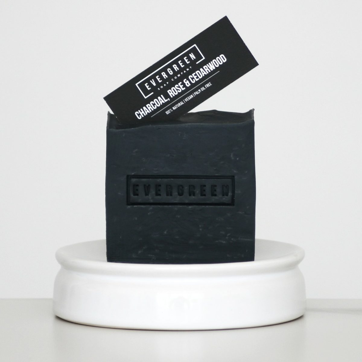 Charcoal, Rose and Cedarwood Soap