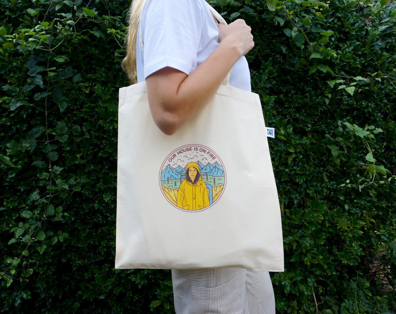 Greta Thunberg | 100% organic cotton tote bag