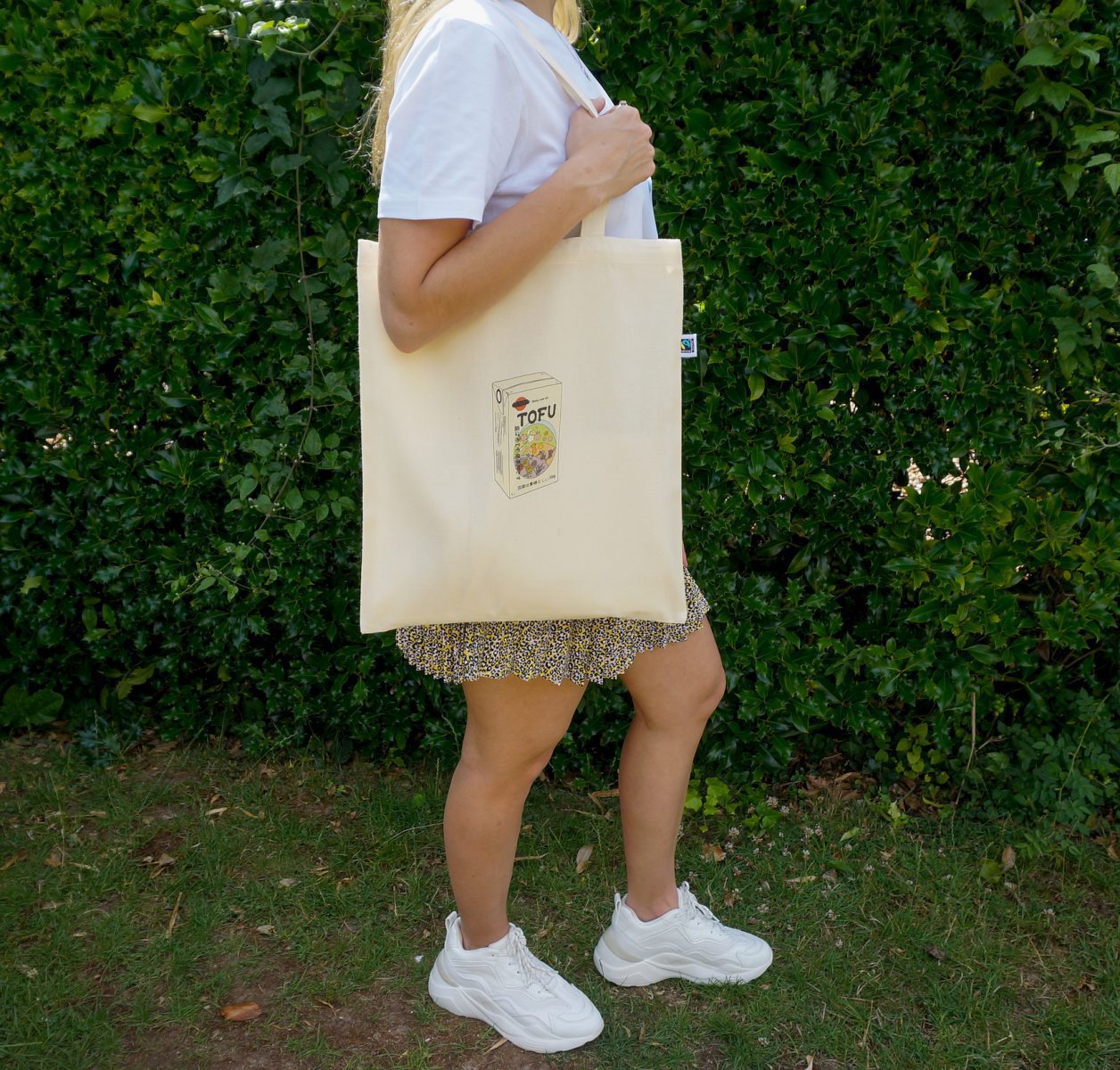 Tofu Time | 100% organic cotton tote bag | Fairtrade | Sustainable & vegan