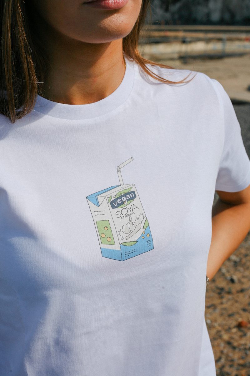 Soy Milk Lover | 100% organic cotton t-shirt | Sustainable & vegan | Unisex
