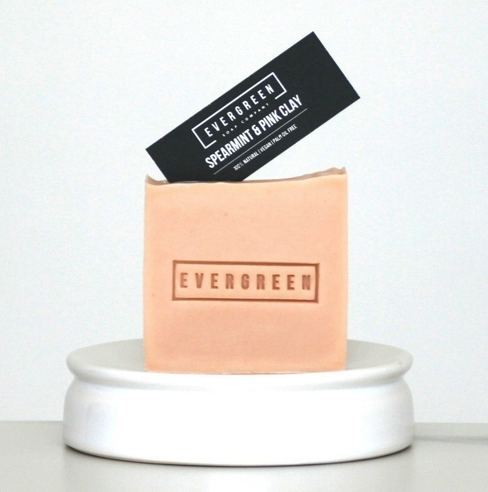 Spearmint & Pink Clay Soap