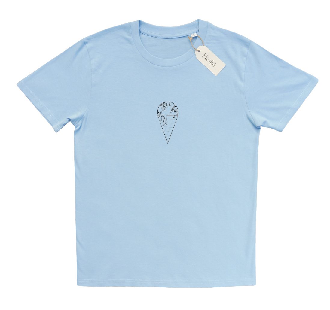 The Earth is Melting | 100% organic cotton t-shirt | Sustainable & vegan | Unisex