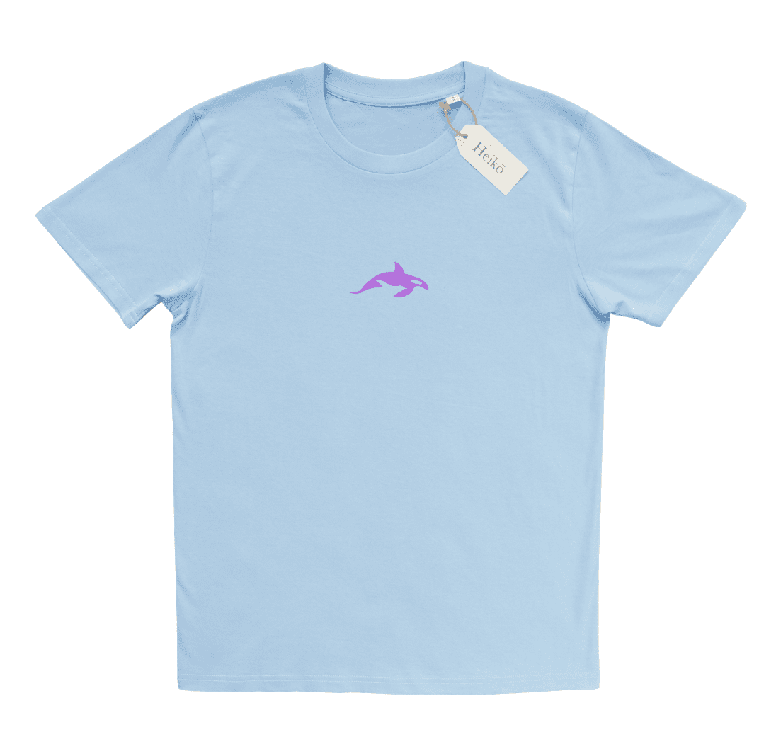 Pink Orca | 100% organic cotton t-shirt | Sustainable & vegan | Unisex