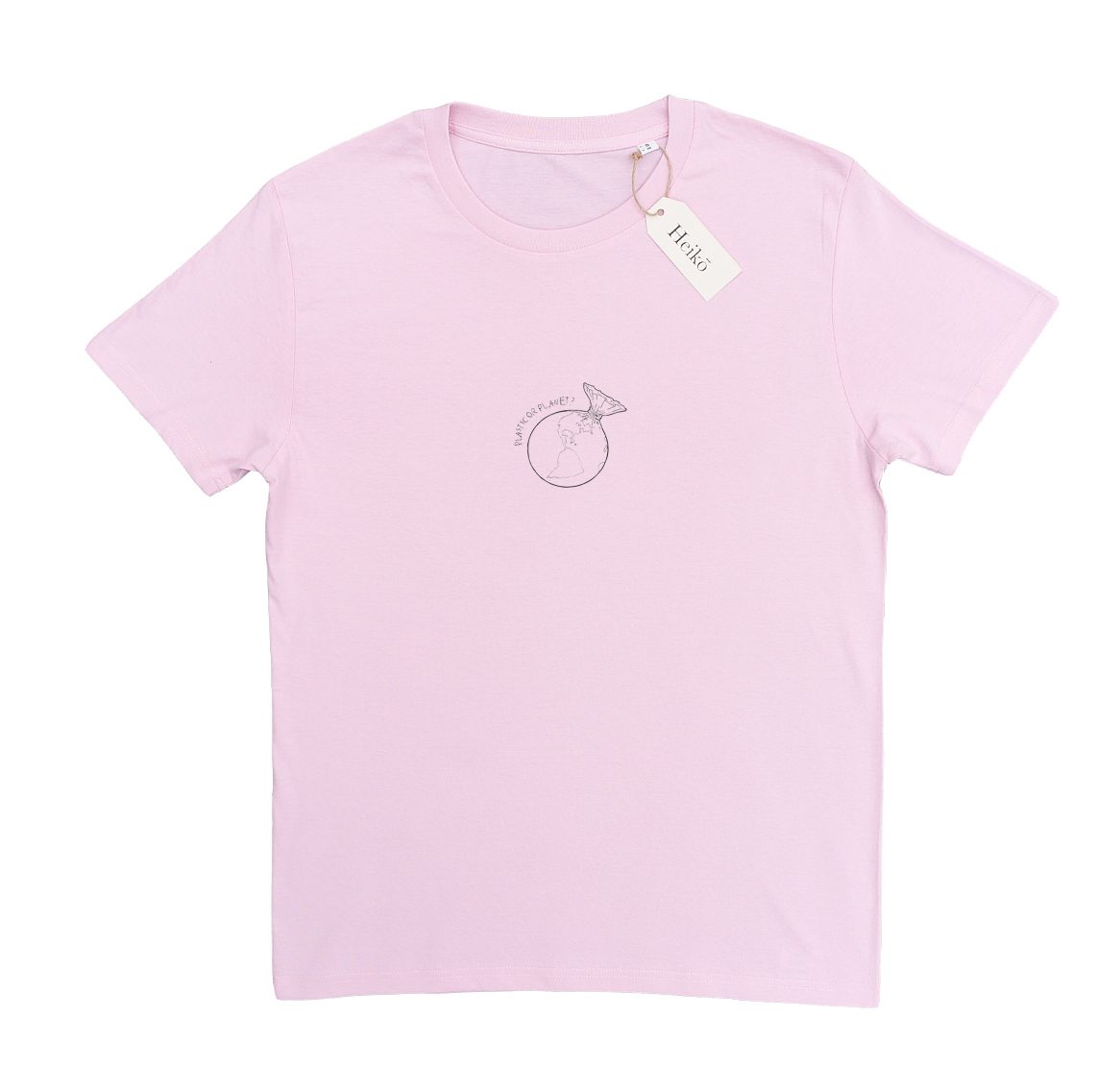 Plastic or planet? | 100% organic cotton t-shirt | Sustainable & vegan | Unisex