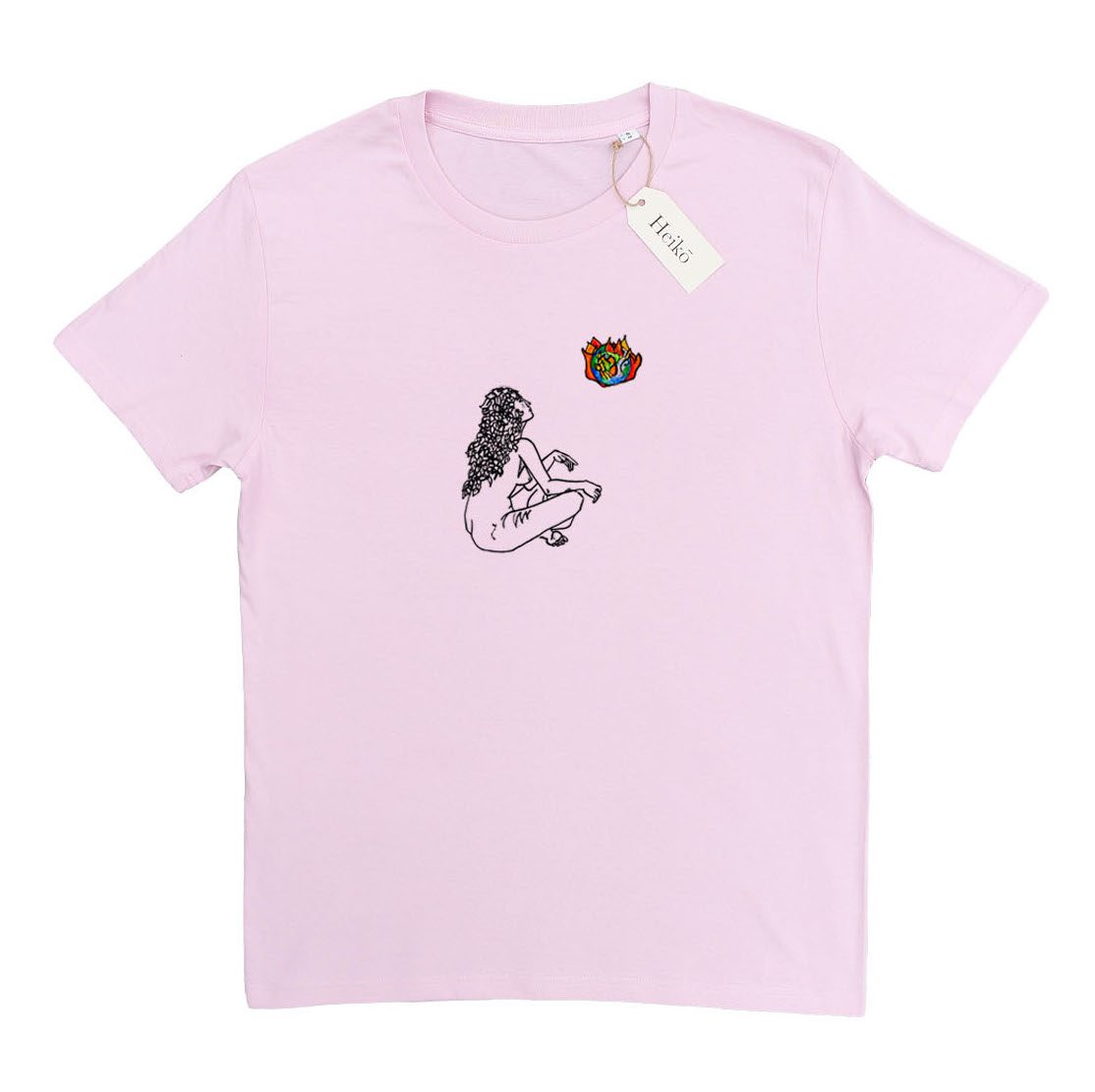 Burning Earth | 100% organic cotton t-shirt | Sustainable & vegan | Unisex
