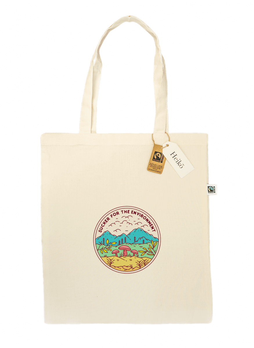 Sucker for the Environment | 100% organic cotton tote bag