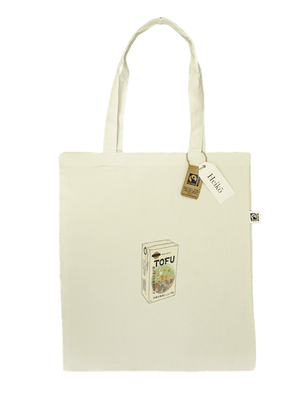 Tofu Time | 100% organic cotton tote bag | Fairtrade | Sustainable & vegan