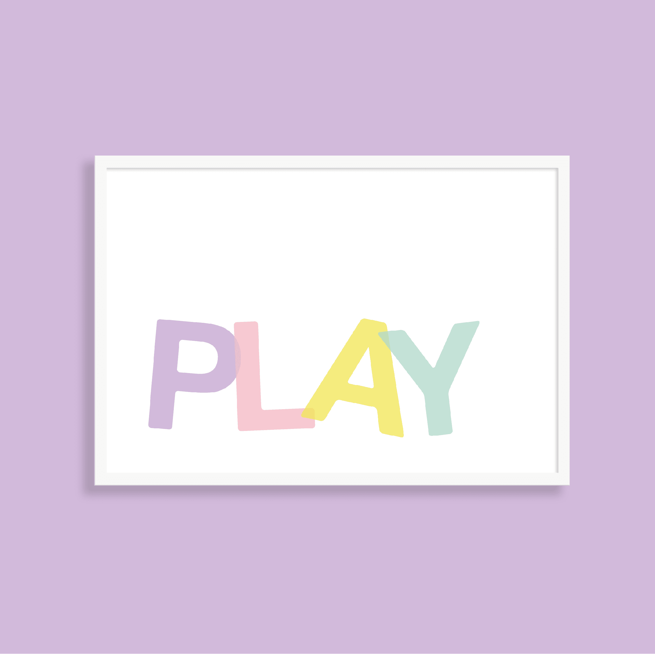 Play - art print