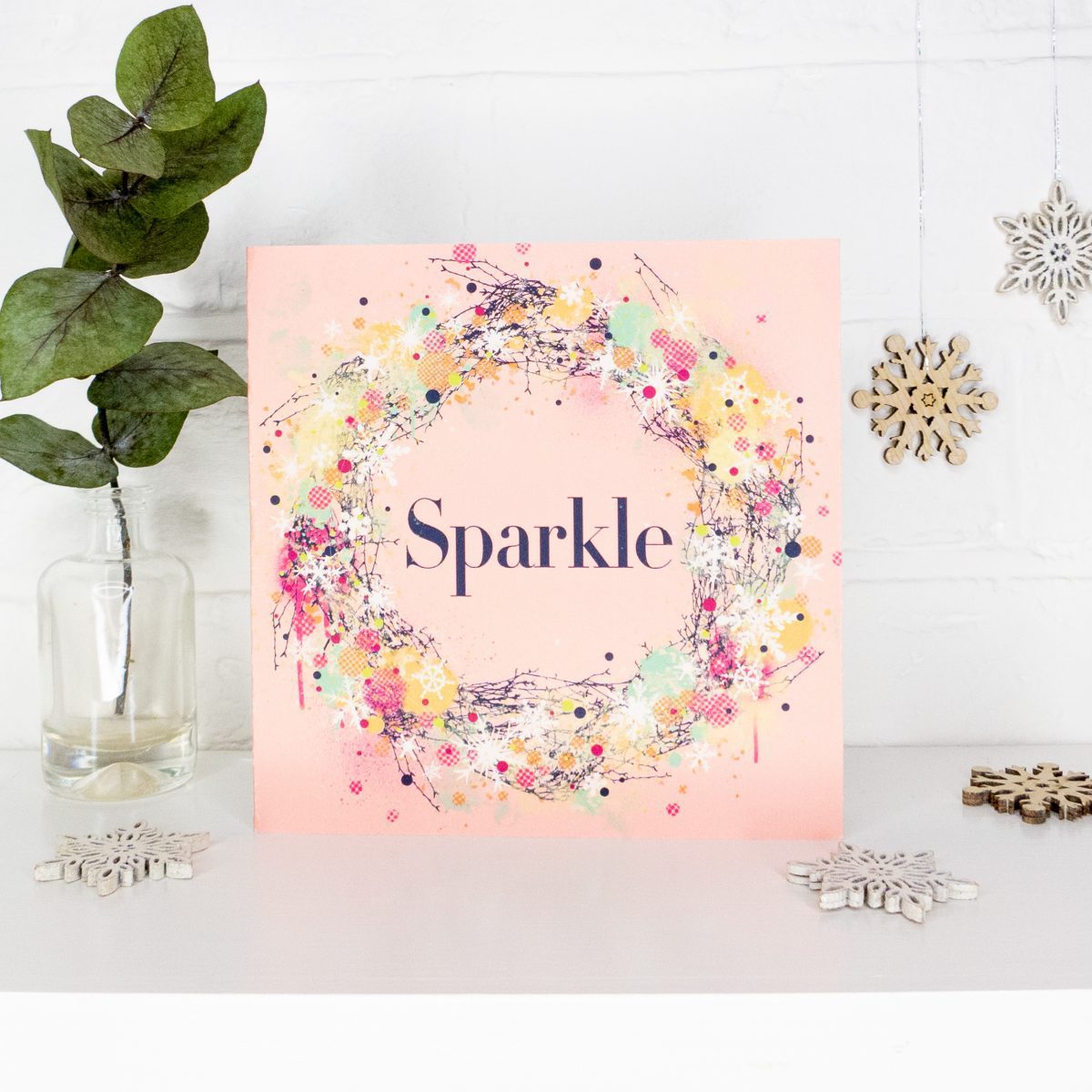 Christmas card - 'Sparkle'