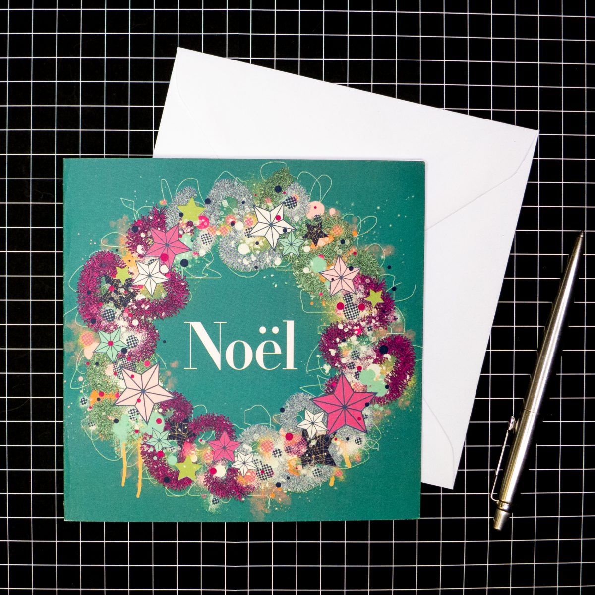 Christmas card - 'Noël'