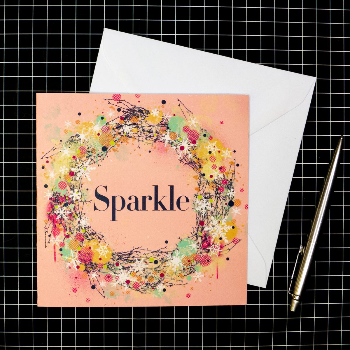 Christmas card - 'Sparkle'