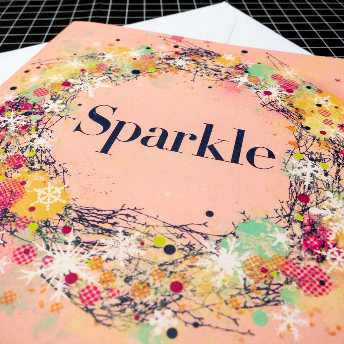 Christmas card - 'Sparkle'
