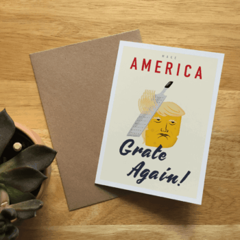 Donald Trump, Make America Grate again A6 Greeting Card make america great again