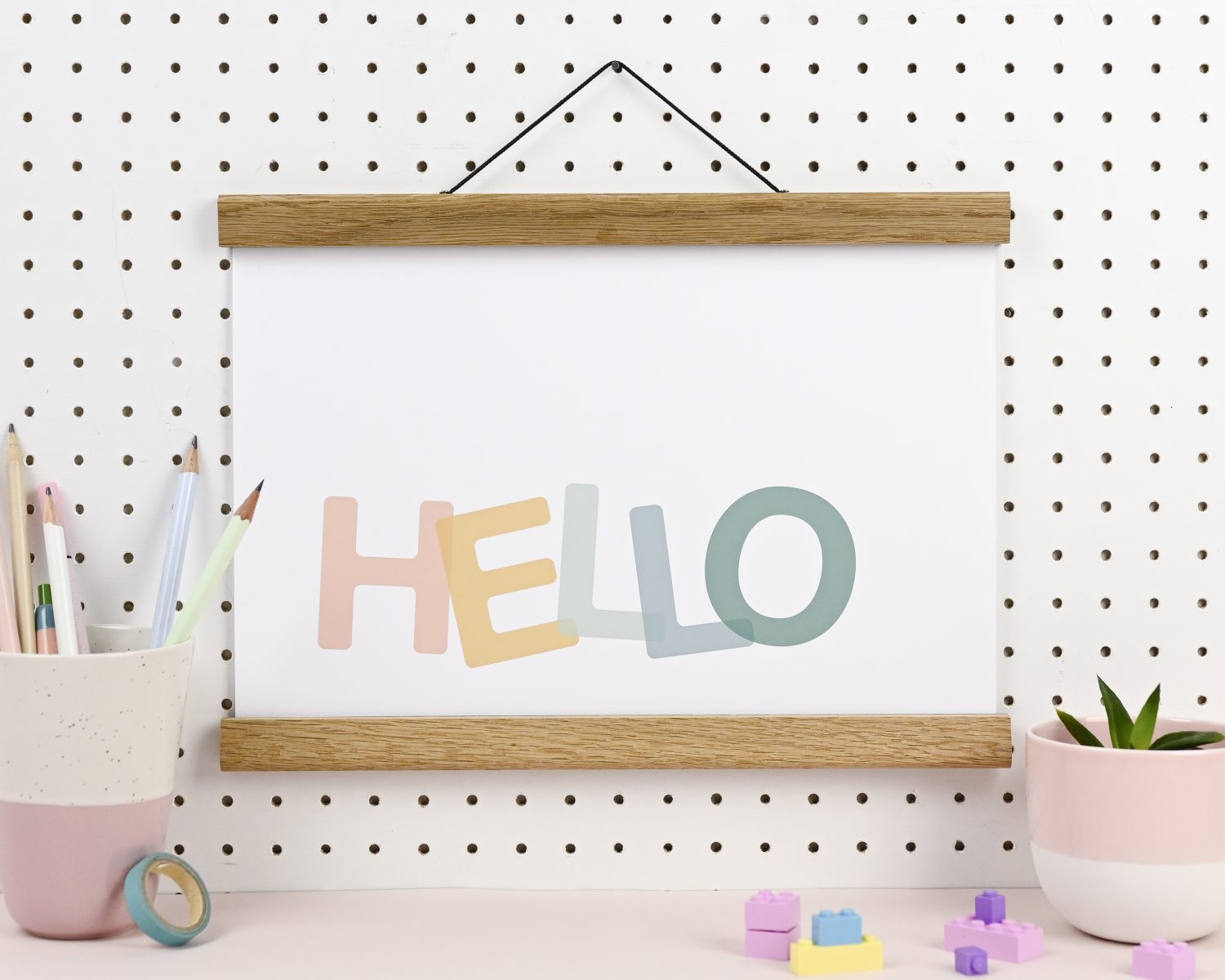 Hello - art print