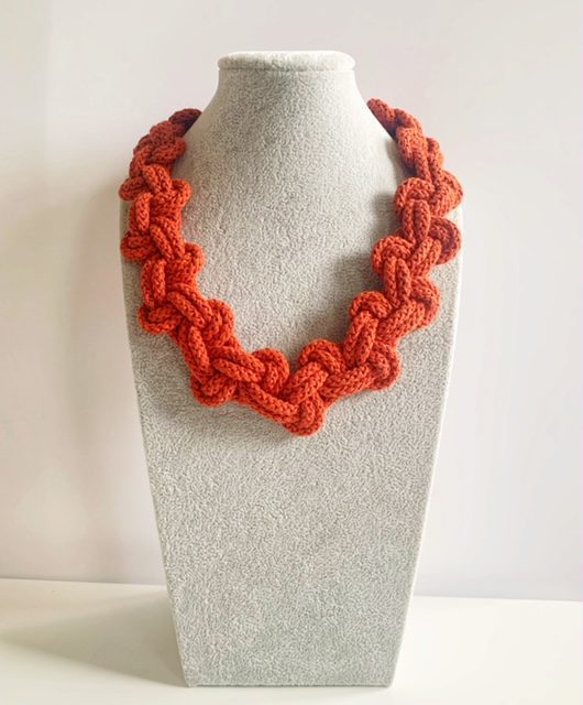 The Lily Necklace - Vegan Cotton Necklace - Gifts for women