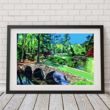 Augusta National Golf Club, Georgia, USA Art Print