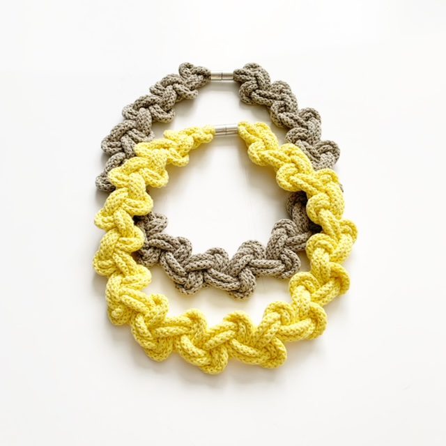 The Lily Necklace - Vegan Cotton Necklace - Gifts for women