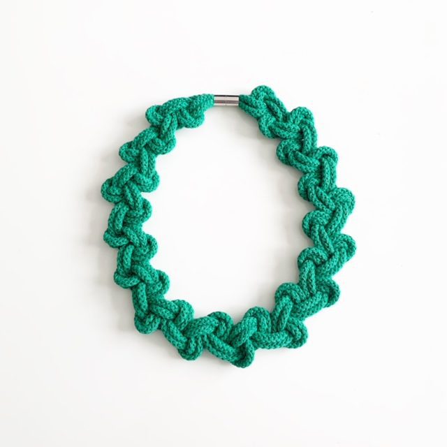 The Lily Necklace - Vegan Cotton Necklace - Gifts for women