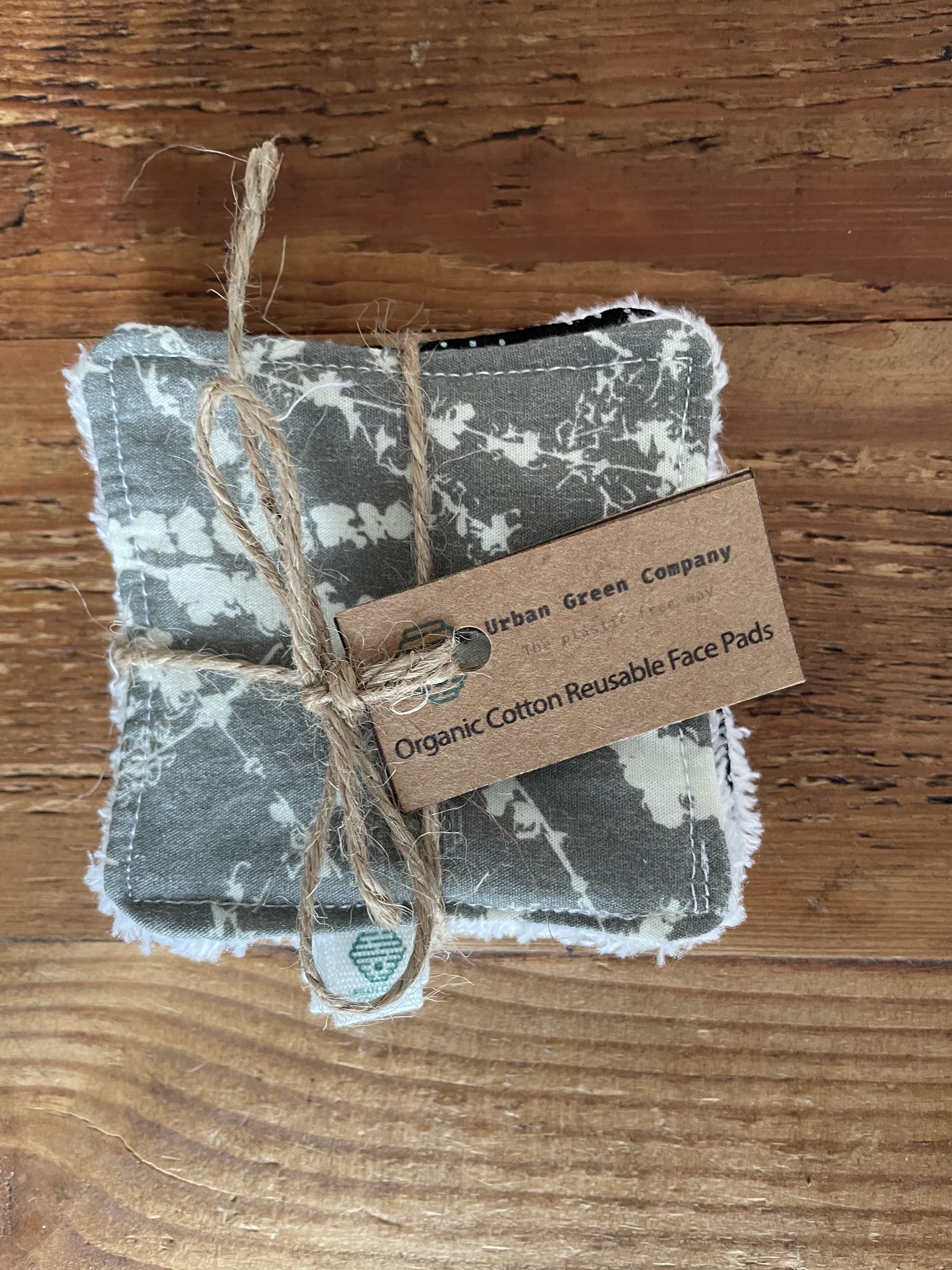 Reusable Face Pads Grey