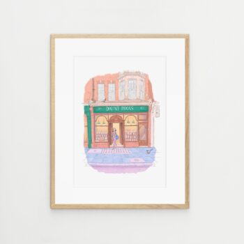 Daunt Books Marylebone, London Artwork