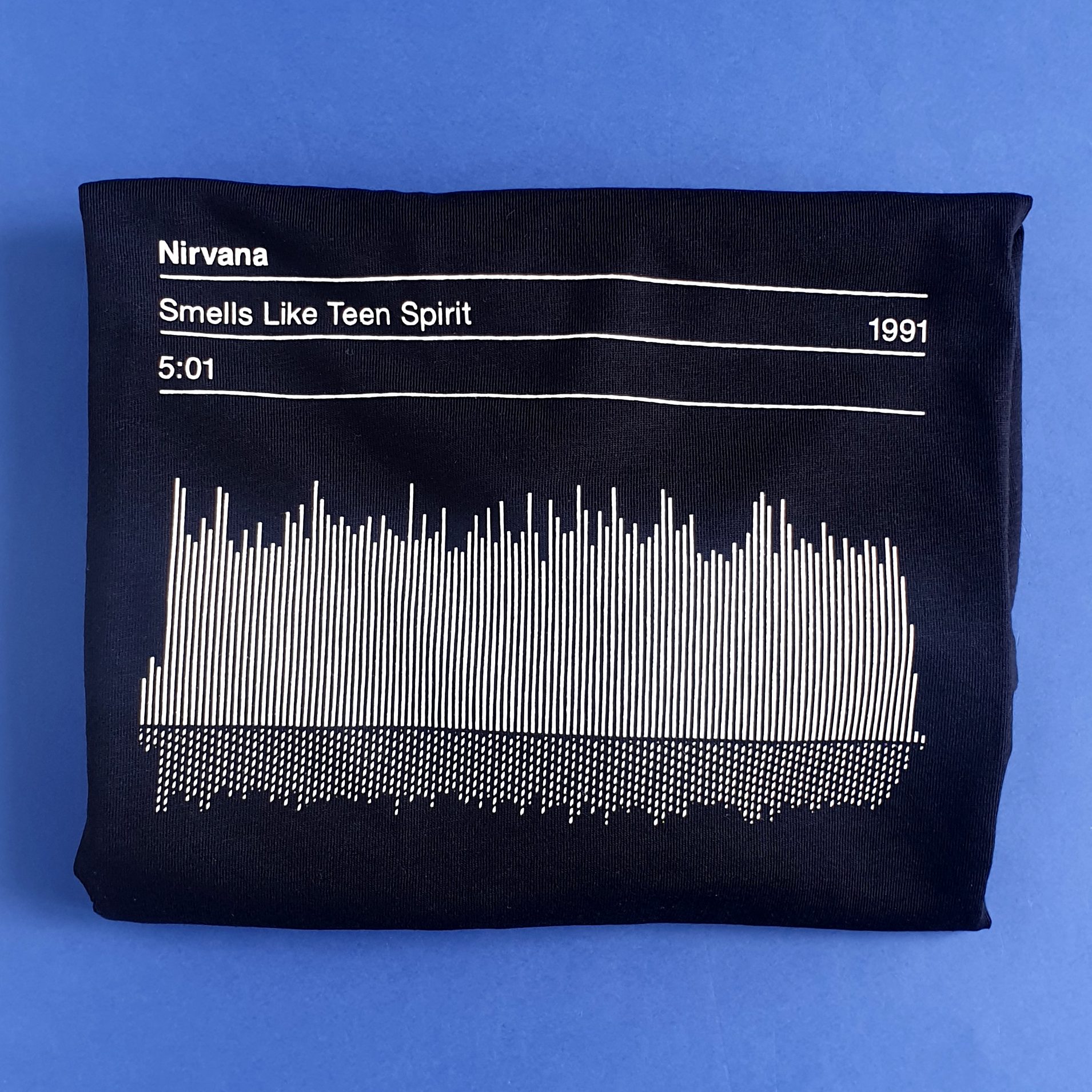 Nirvana Sound Wave Graphic T-Shirt