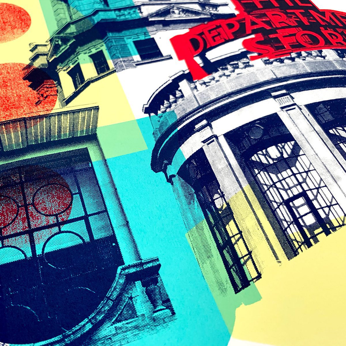 Department Store Screen Print